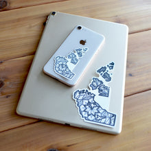 Load image into Gallery viewer, Northwest Territories Canada Sticker | Map of Canada Sticker | Map Art | Travel Gift Ideas | Canadian Province Sticker | Canada Map | Travel Sticker | Map Sticker