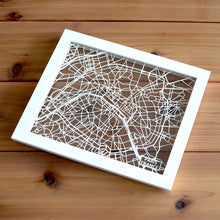 Load image into Gallery viewer, City Map of Paris France | Papercut Map Art | Travel Gift Ideas | Paris City Map | Map Wall Art | France Map | Paris Map | Paris Papercut City Maps