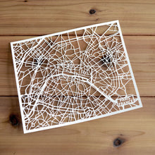 Load image into Gallery viewer, City Map of Paris France | Papercut Map Art | Travel Gift Ideas | Paris City Map | Map Wall Art | France Map | Paris Map | Paris Papercut City Maps