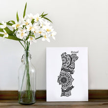 Load image into Gallery viewer, Map of Portugal | Map Art | Travel Gift Ideas | Portugal City Map | Map Wall Art | Portugal Map