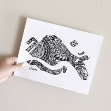 Load image into Gallery viewer, Map of Venice Italy | Map Art | Travel Gift Ideas | Venice City Map | Map Wall Art | Venice Italy Map