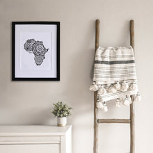 Load image into Gallery viewer, Map of Africa | Map Art | Travel Gift Ideas | Africa City Map | Map Wall Art | Africa Map
