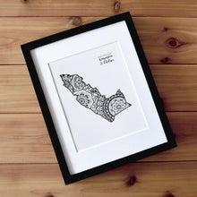 Load image into Gallery viewer, Map of London Borough of Kensington and Chelsea | Map of Kensington and Chelsea London | Map Art | Travel Gift Ideas | London Borough of Kensington and Chelsea City Map | Map Wall Art | London Borough of Kensington and Chelsea Map