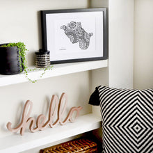 Load image into Gallery viewer, Map of London Borough of City of Westminster | Map of City of Westminster London | Map Art | Travel Gift Ideas | London Borough City Map | Map Wall Art | City of Westminster Map | London Map