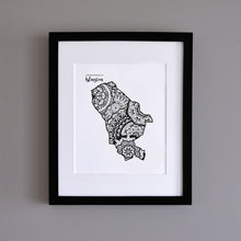 Load image into Gallery viewer, Map of London Borough of Islington | Map of Islington London | Map Art | Travel Gift Ideas | London Borough of Islington City Map | Map Wall Art | London Borough of Islington Map