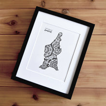 Load image into Gallery viewer, Map of London Borough of Lambeth | Map of Lambeth London | Map Art | Travel Gift Ideas | London Borough of Lambeth City Map | Map Wall Art | London Borough of Lambeth Map