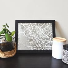 Load image into Gallery viewer, Map of Manchester England | Papercut Map Art | UK Travel Gift Ideas | Manchester City Map | Map Wall Art | Manchester Map | England Map | UK Papercut City Maps