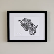 Load image into Gallery viewer, Map of London Borough of City of Westminster | Map of City of Westminster London | Map Art | Travel Gift Ideas | London Borough City Map | Map Wall Art | City of Westminster Map | London Map