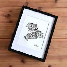 Load image into Gallery viewer, Map of London Borough of Hackney | Map of Hackney London | Map Art | Travel Gift Ideas | London Borough of Hackney City Map | Map Wall Art | London Borough of Hackney Map