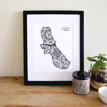 Load image into Gallery viewer, Map of London Borough of Hammersmith and Fulham | Map of Hammersmith and Fulham London | Map Art | Travel Gift Ideas | London Borough of Hammersmith and Fulham City Map | Map Wall Art | London Borough of Hammersmith and Fulham Map