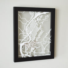 Load image into Gallery viewer, Fernie, British Columbia, Canada Papercut Map Art