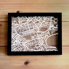 Load image into Gallery viewer, Map of Edinburgh Scotland | Papercut Map Art | Travel Gift Ideas | Edinburgh City Map | Map Wall Art | Edinburgh Map | Scotland Map | Scotland Papercut City Maps