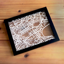Load image into Gallery viewer, Map of Edinburgh Scotland | Papercut Map Art | Travel Gift Ideas | Edinburgh City Map | Map Wall Art | Edinburgh Map | Scotland Map | Scotland Papercut City Maps