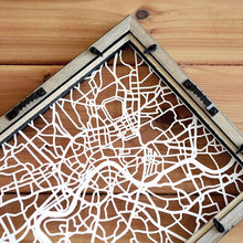 Load image into Gallery viewer, London United Kingdom Papercut Map Art