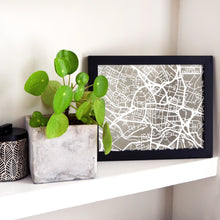 Load image into Gallery viewer, Map of Leeds England | Papercut Map Art | UK Travel Gift Ideas | Leeds City Map | Map Wall Art | Leeds Map | England Map | UK Papercut City Maps