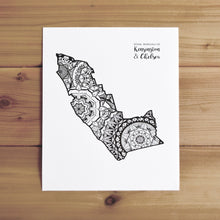 Load image into Gallery viewer, Map of London Borough of Kensington and Chelsea | Map of Kensington and Chelsea London | Map Art | Travel Gift Ideas | London Borough of Kensington and Chelsea City Map | Map Wall Art | London Borough of Kensington and Chelsea Map