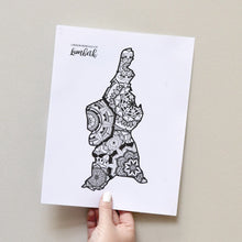 Load image into Gallery viewer, Map of London Borough of Lambeth | Map of Lambeth London | Map Art | Travel Gift Ideas | London Borough of Lambeth City Map | Map Wall Art | London Borough of Lambeth Map