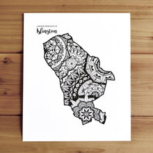 Load image into Gallery viewer, Map of London Borough of Islington | Map of Islington London | Map Art | Travel Gift Ideas | London Borough of Islington City Map | Map Wall Art | London Borough of Islington Map