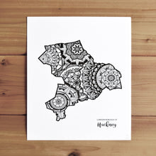 Load image into Gallery viewer, Map of London Borough of Hackney | Map of Hackney London | Map Art | Travel Gift Ideas | London Borough of Hackney City Map | Map Wall Art | London Borough of Hackney Map
