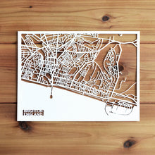 Load image into Gallery viewer, Map of Brighton England | Papercut Map Art | UK Travel Gift Ideas | Brighton City Map | Map Wall Art | Brighton Map | England Map | UK Papercut City Maps