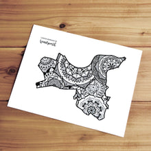 Load image into Gallery viewer, Map of London Borough of Wandsworth | Map of Wandsworth London | Map Art | Travel Gift Ideas | London Borough of Wandsworth City Map | Map Wall Art | London Borough of Wandsworth Map