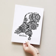 Load image into Gallery viewer, Map of Netherlands | Map Art | Travel Gift Ideas | Netherlands City Map | Map Wall Art | Netherlands Map