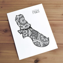 Load image into Gallery viewer, Map of London Borough of Hammersmith and Fulham | Map of Hammersmith and Fulham London | Map Art | Travel Gift Ideas | London Borough of Hammersmith and Fulham City Map | Map Wall Art | London Borough of Hammersmith and Fulham Map