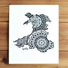 Load image into Gallery viewer, Map of Wales | Map Art | Travel Gift Ideas | Wales City Map | Map Wall Art | Wales Map