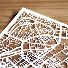 Load image into Gallery viewer, Map of Manchester England | Papercut Map Art | UK Travel Gift Ideas | Manchester City Map | Map Wall Art | Manchester Map | England Map | UK Papercut City Maps