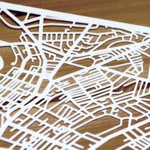 Load image into Gallery viewer, Map of Brighton England | Papercut Map Art | UK Travel Gift Ideas | Brighton City Map | Map Wall Art | Brighton Map | England Map | UK Papercut City Maps