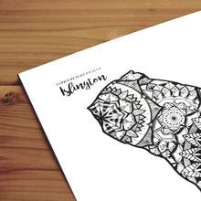 Load image into Gallery viewer, Map of London Borough of Islington | Map of Islington London | Map Art | Travel Gift Ideas | London Borough of Islington City Map | Map Wall Art | London Borough of Islington Map