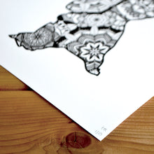 Load image into Gallery viewer, Map of London Borough of Lambeth | Map of Lambeth London | Map Art | Travel Gift Ideas | London Borough of Lambeth City Map | Map Wall Art | London Borough of Lambeth Map