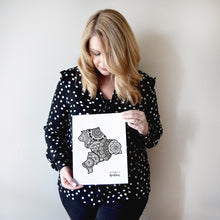 Load image into Gallery viewer, Map of London Borough of Hackney | Map of Hackney London | Map Art | Travel Gift Ideas | London Borough of Hackney City Map | Map Wall Art | London Borough of Hackney Map