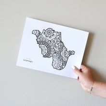 Load image into Gallery viewer, Map of London Borough of City of Westminster | Map of City of Westminster London | Map Art | Travel Gift Ideas | London Borough City Map | Map Wall Art | City of Westminster Map | London Map