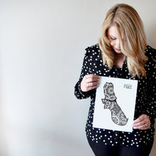 Load image into Gallery viewer, Map of London Borough of Hammersmith and Fulham | Map of Hammersmith and Fulham London | Map Art | Travel Gift Ideas | London Borough of Hammersmith and Fulham City Map | Map Wall Art | London Borough of Hammersmith and Fulham Map