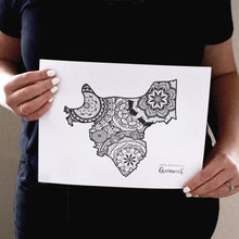 Load image into Gallery viewer, Map of London Borough of Greenwich | Map of Greenwich London | Map Art | Travel Gift Ideas | London Borough of Greenwich City Map | Map Wall Art | London Borough of Greenwich Map