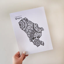 Load image into Gallery viewer, Map of London Borough of Islington | Map of Islington London | Map Art | Travel Gift Ideas | London Borough of Islington City Map | Map Wall Art | London Borough of Islington Map