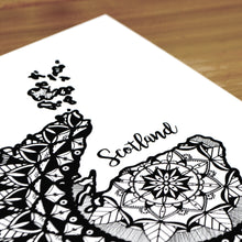 Load image into Gallery viewer, Map of Scotland | Map Art | Travel Gift Ideas | Scotland City Map | Map Wall Art | Scotland Map