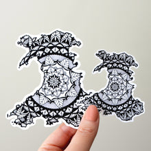 Load image into Gallery viewer, Map of Wales Sticker | Map Art | Travel Gift Ideas | Wales Sticker | Wales Map | Travel Sticker