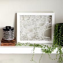 Load image into Gallery viewer, Map of Edinburgh Scotland | Papercut Map Art | Travel Gift Ideas | Edinburgh City Map | Map Wall Art | Edinburgh Map | Scotland Map | Scotland Papercut City Maps