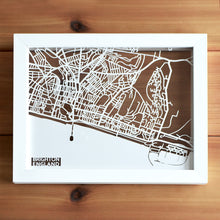 Load image into Gallery viewer, Map of Brighton England | Papercut Map Art | UK Travel Gift Ideas | Brighton City Map | Map Wall Art | Brighton Map | England Map | UK Papercut City Maps