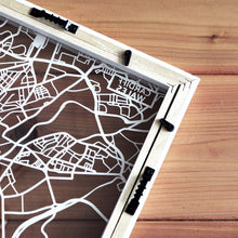 Load image into Gallery viewer, Map of Cardiff Wales | Papercut Map Art | UK Travel Gift Ideas | Cardiff City Map | Map Wall Art | Cardiff Map | Wales Map | UK Papercut City Maps