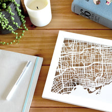 Load image into Gallery viewer, Toronto, Ontario, Canada Papercut Map Art