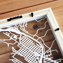 Load image into Gallery viewer, Fernie, British Columbia, Canada Papercut Map Art