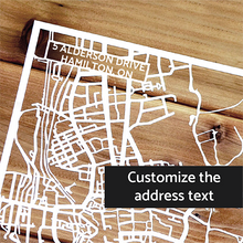 Load image into Gallery viewer, Custom Map Papercut - Choose Your Own Location

