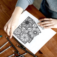 Load image into Gallery viewer, arizona usa coloring pages | state map coloring pages for adults | Coloring pages for kids | arizona usa map coloring sheets | state map coloring page | united states coloring page | united states of america | map of america