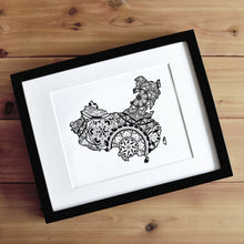 Load image into Gallery viewer, Map of China | Map Art | Travel Gift Ideas | China City Map | Map Wall Art | China Map