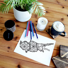 Load image into Gallery viewer, cyprus coloring pages | Coloring pages for adults | Coloring pages for kids | cyprus map coloring sheets | cyprus map coloring page | cyprus coloring page