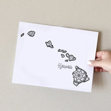Load image into Gallery viewer, hawaii usa coloring pages | state map coloring pages for adults | Coloring pages for kids | hawaii usa map coloring sheets | state map coloring page | united states coloring page | united states of america | map of america