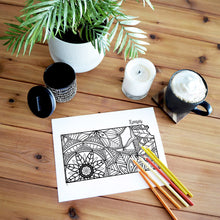 Load image into Gallery viewer, kansas usa coloring pages | state map coloring pages for adults | Coloring pages for kids | kansas usa map coloring sheets | state map coloring page | united states coloring page | united states of america | map of america